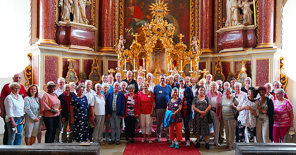 Teilnehmer des Wochenendtreffens